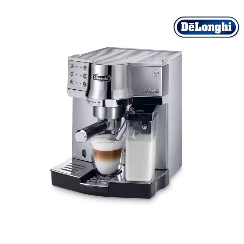 ماكينة اسبريسو ديلونغي Automatic Cappuccino - ستانلس ستيل - EC850.MS