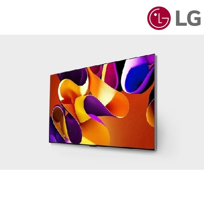 شاشة OLED evo LG OLED65G46LA 65 بوصة OLED evo G4 Gallery 4K 144Hz - أسود