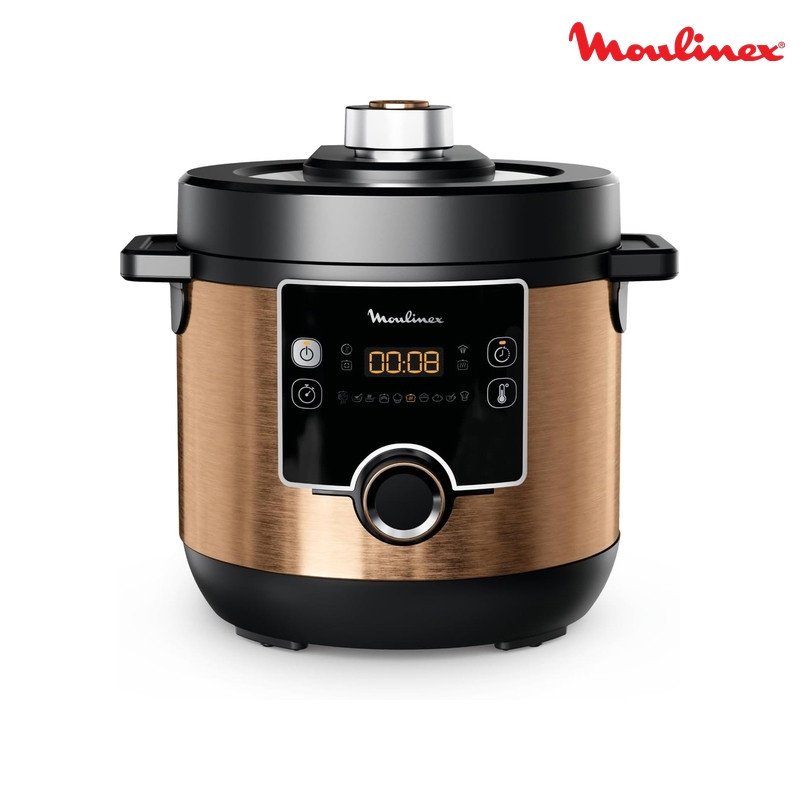 قدر ضغط كهربائي مولينكس Turbo Cuisine Maxi سعة 7.6 لتر - CE777G27