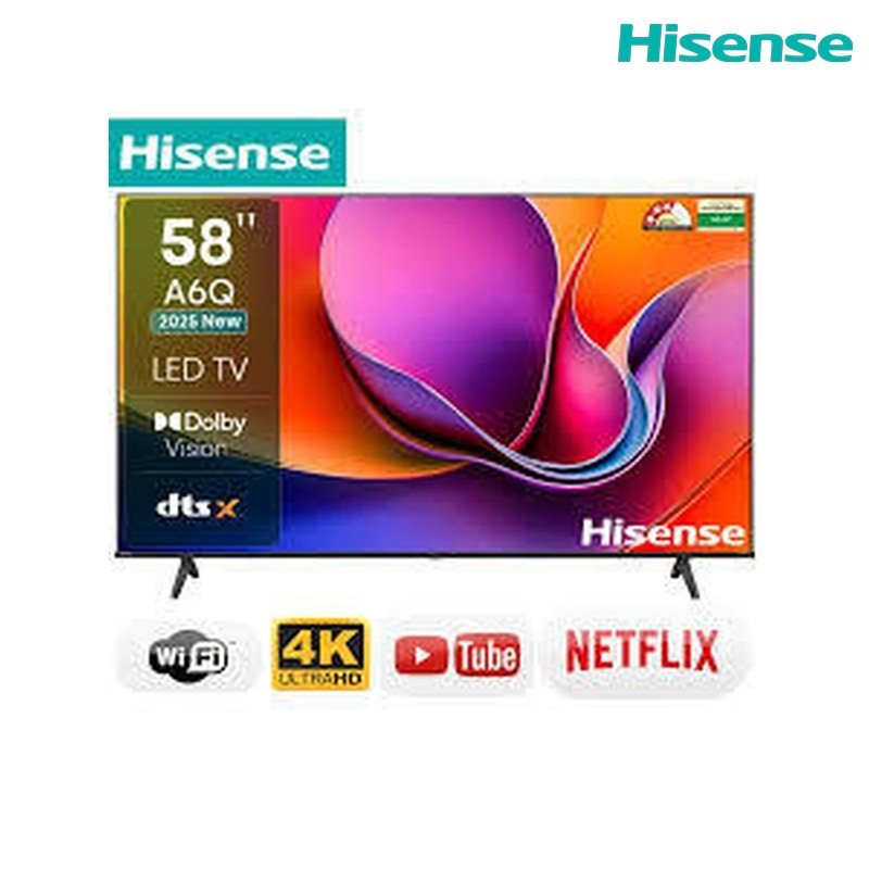 شاشة هايسنس 58A61Q سمارت 58 بوصة 4K UHD 60Hz