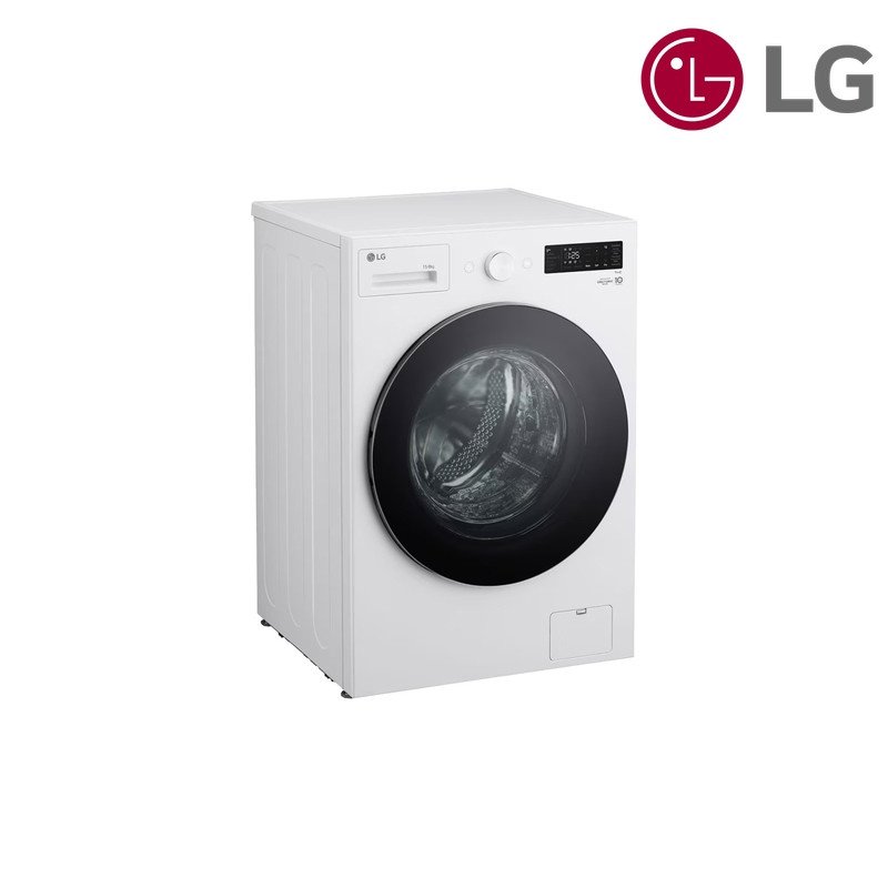 غسالة ومجففة LG WDN1508WRP سعة 15/8 كغم AI DD Steam - أبيض