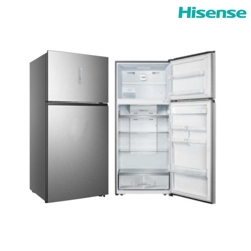 ثلاجة فريزر علوي هايسنس RT3N729NBI 729 لتر (557 لتر صافي) No Frost Inverter - إينوكس