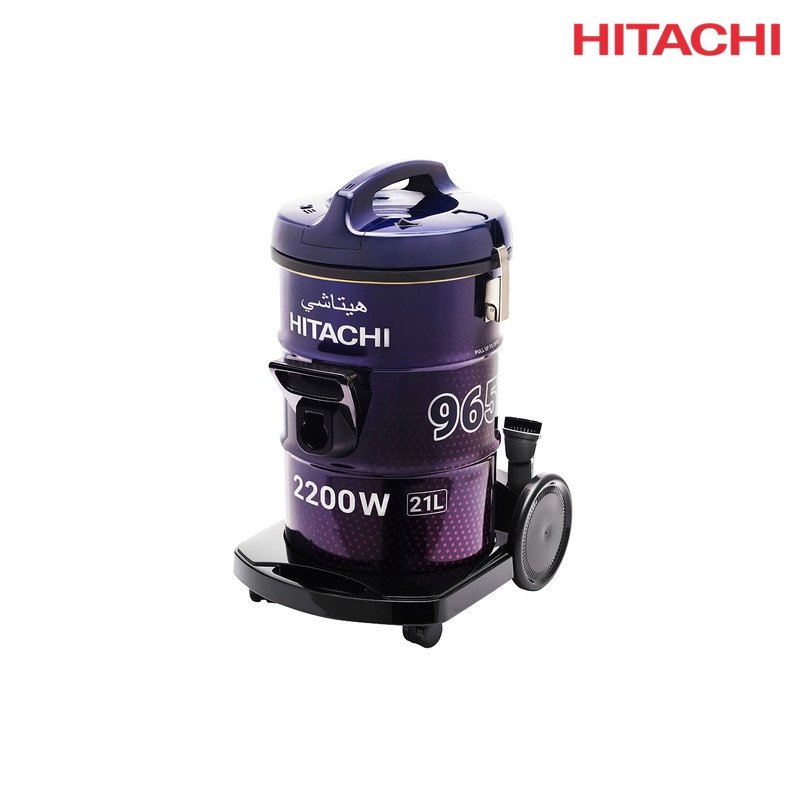 مكنسة هيتاشي برميل CV-965NBLGIQ 2200 واط 21 لتر Aero Power Brush