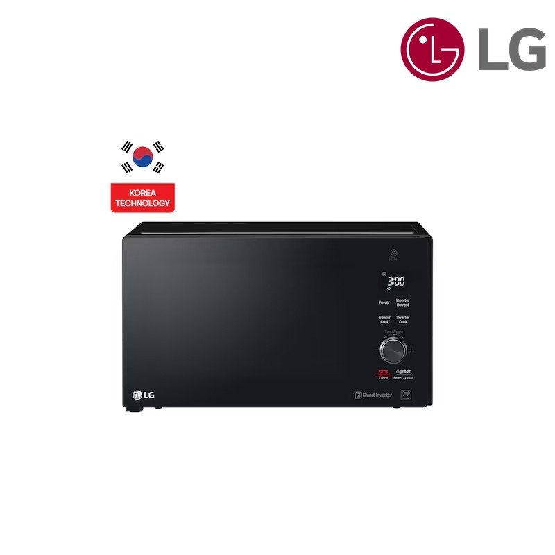 مايكروويف LG NeoChef MH8265DIS 42 لتر Smart Inverter + Grill - أسود