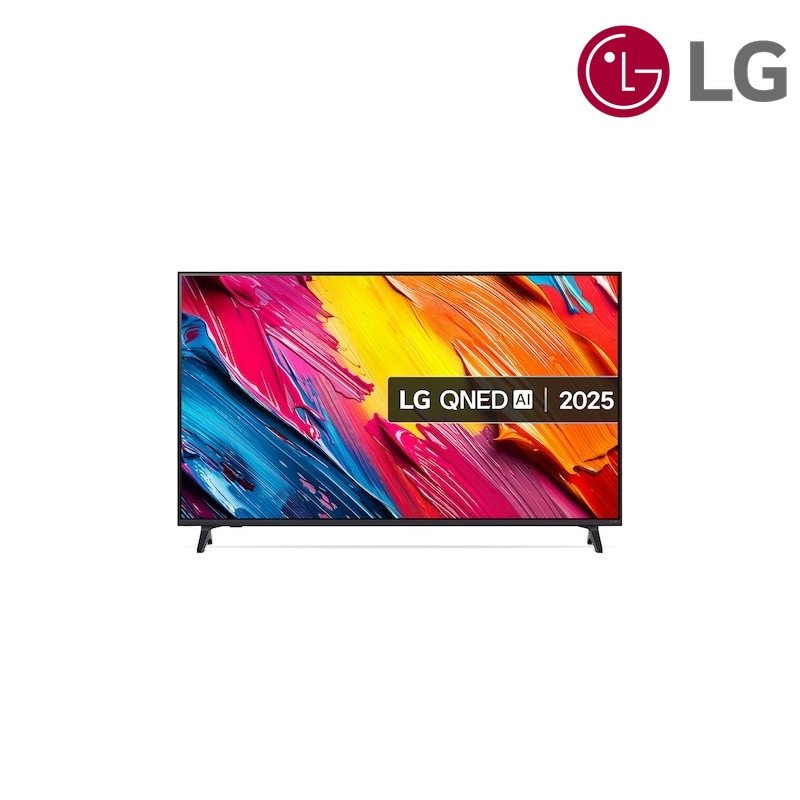 شاشة QNED LG 55QNED70A6A 55 بوصة QNED 4K 2025 - أسود