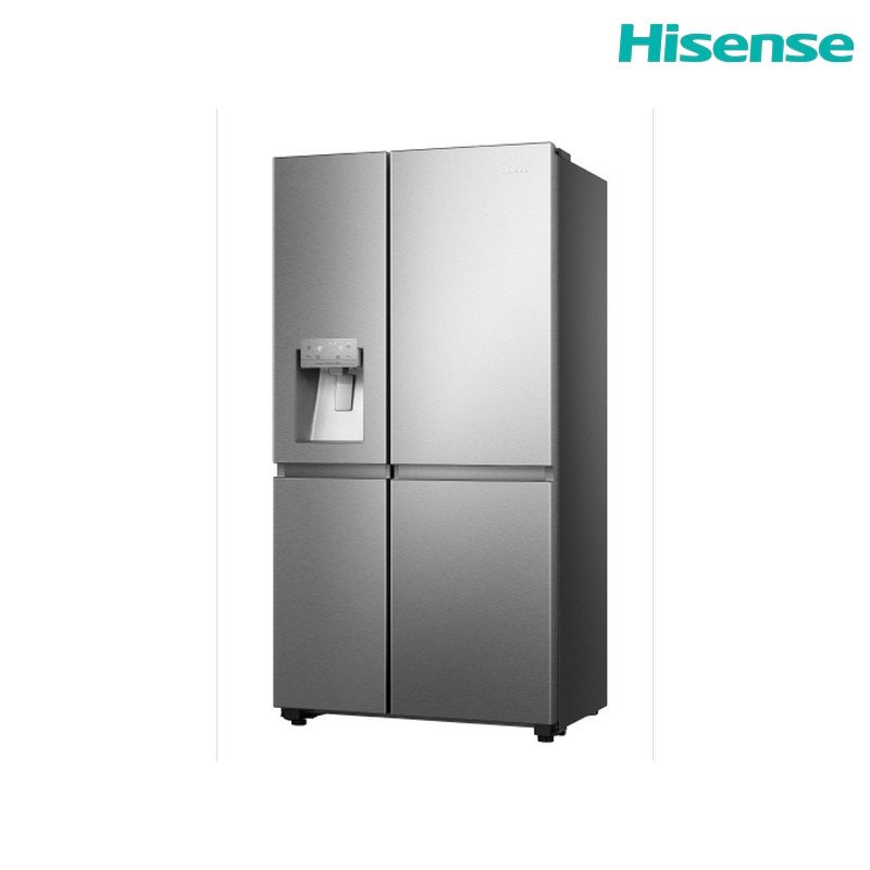 ثلاجة سايد باي سايد هايسنس RS5P819STC 819 لتر (601 لتر صافي) Inverter - إينوكس