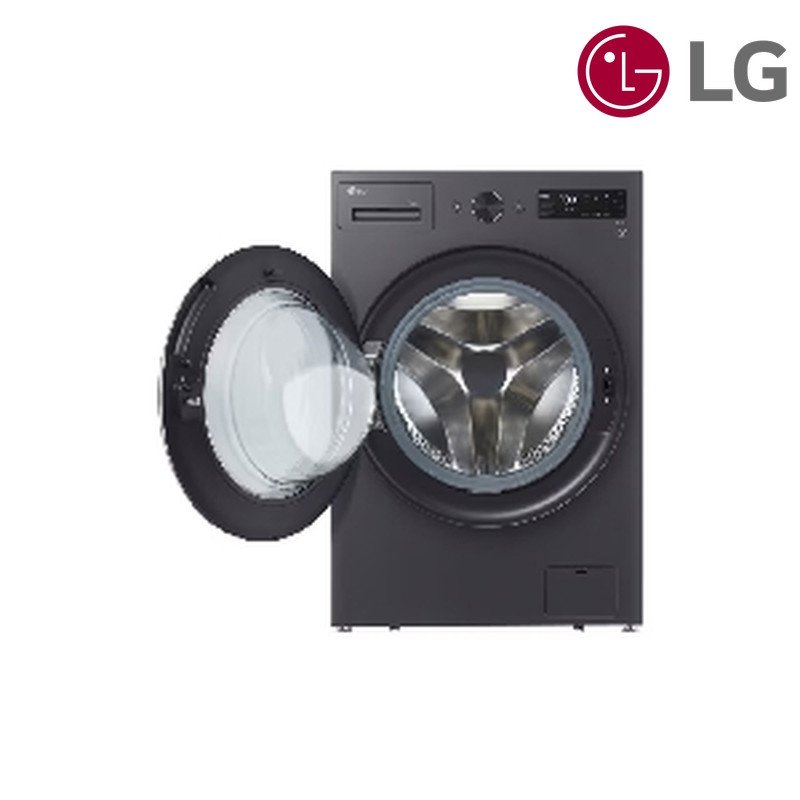 غسالة ومجففة LG WDN1508GRP 15/8 كغم 2 في 1 - أسود غرافيت