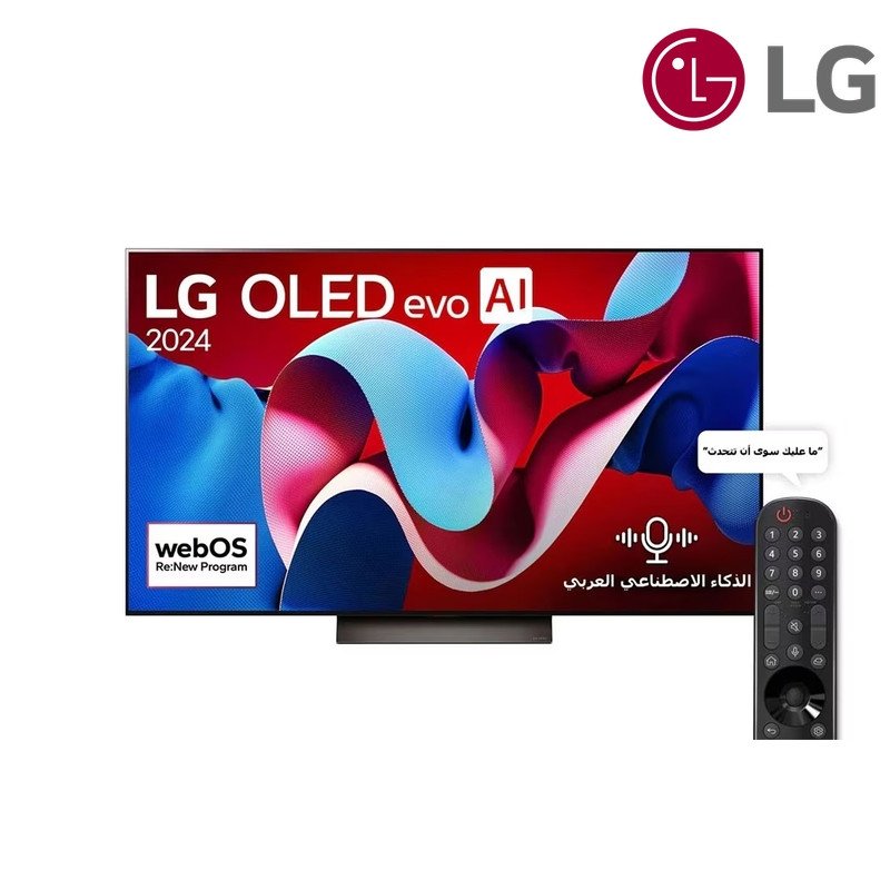 شاشة OLED evo LG OLED55C46LA 55 بوصة OLED evo C4 4K 144Hz