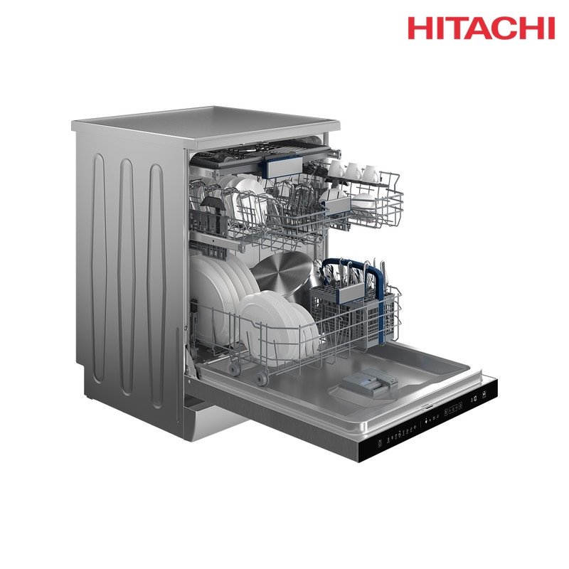غسالة صحون هيتاشي HDF-F158CVX 15 مكان 8 برامج Auto Open