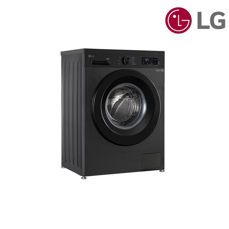 غسالة ملابس LG أمامية WY1408MTP 8 كغم Front Load - ستيل داكن