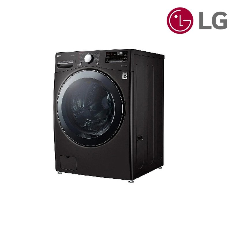 غسالة ومجففة LG WDV2101BRV 20/12 كغم 2 في 1 - أسود ستيل