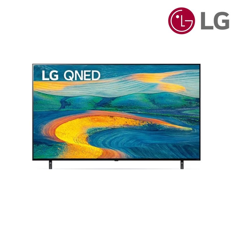 شاشة QNED LG 55QNED7S6QA 55 بوصة QNED 4K 2024 - أسود