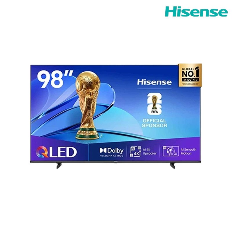 شاشة هايسنس 98Q6Q سمارت 98 بوصة QLED 144Hz