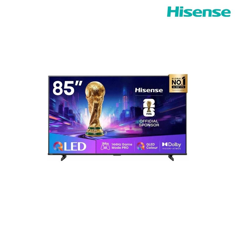 شاشة هايسنس 85Q71Q سمارت 85 بوصة QLED 144Hz
