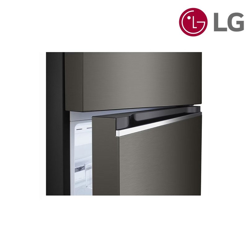ثلاجة LG فريزر علوي GNB-582GVBP 423 لتر فئة تسويقية / نحو 395 لتر تخزين - Charcoal / أسود داكن