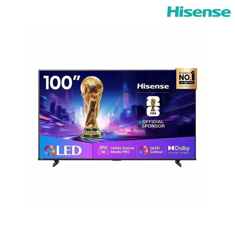 شاشة هايسنس 100Q7Q سمارت 100 بوصة QLED 144Hz