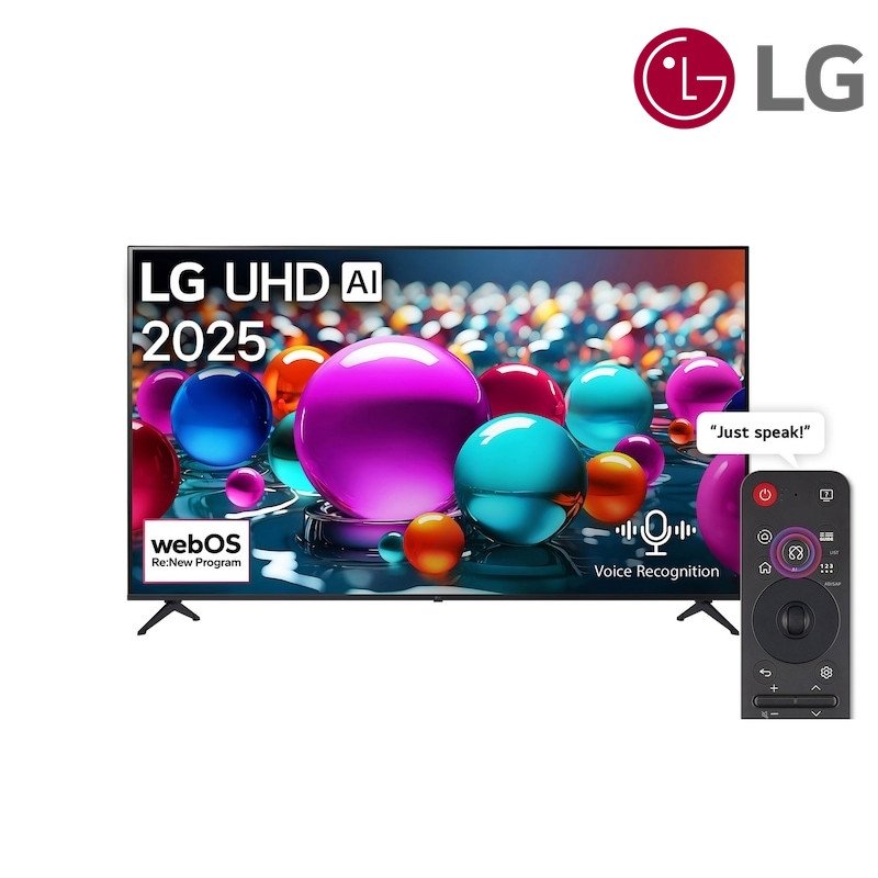 شاشة تلفاز LG 50UA85006LA 50 بوصة 4K UHD 2025 - أسود