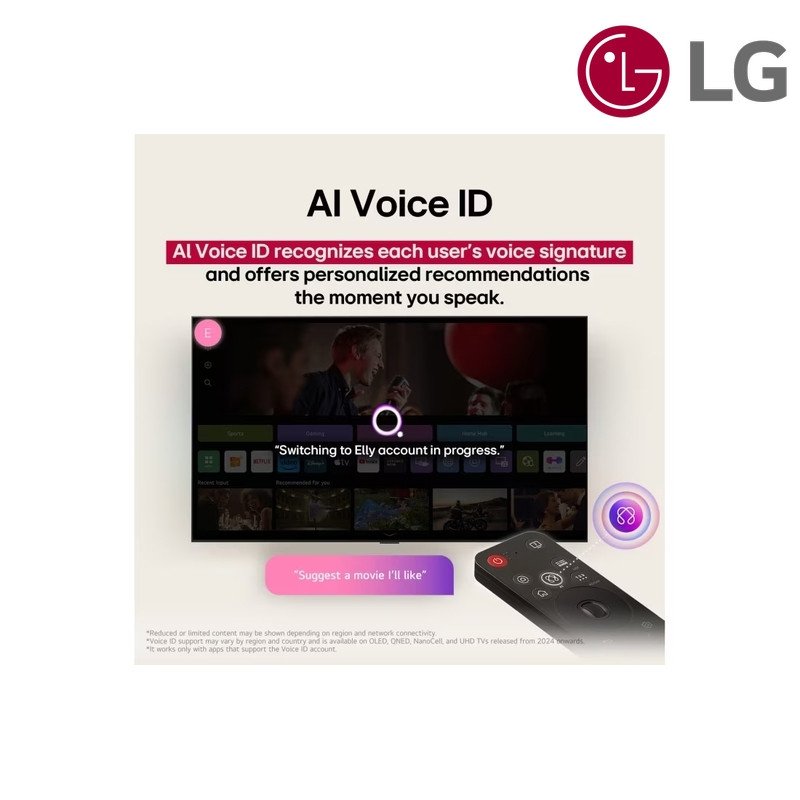 شاشة QNED LG 55QNED82A6A 55 بوصة QNED 4K 2025 - أسود
