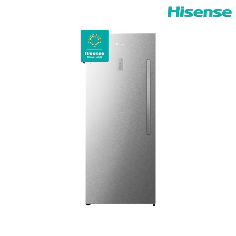 ثلاجة / مجمدة عمودية قابلة للتحويل هايسنس FV3N509NAI 509 لتر (380 لتر صافي) No Frost Inverter - فضي
