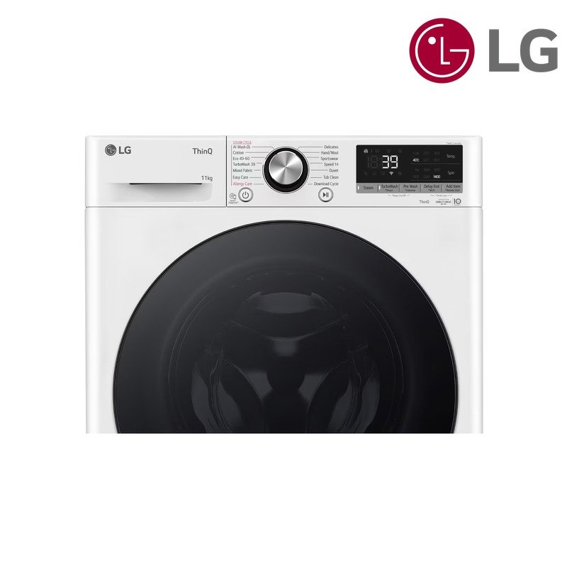 غسالة ومجففة LG WDR1307BWP 13/7 كغم 2 في 1 - أبيض