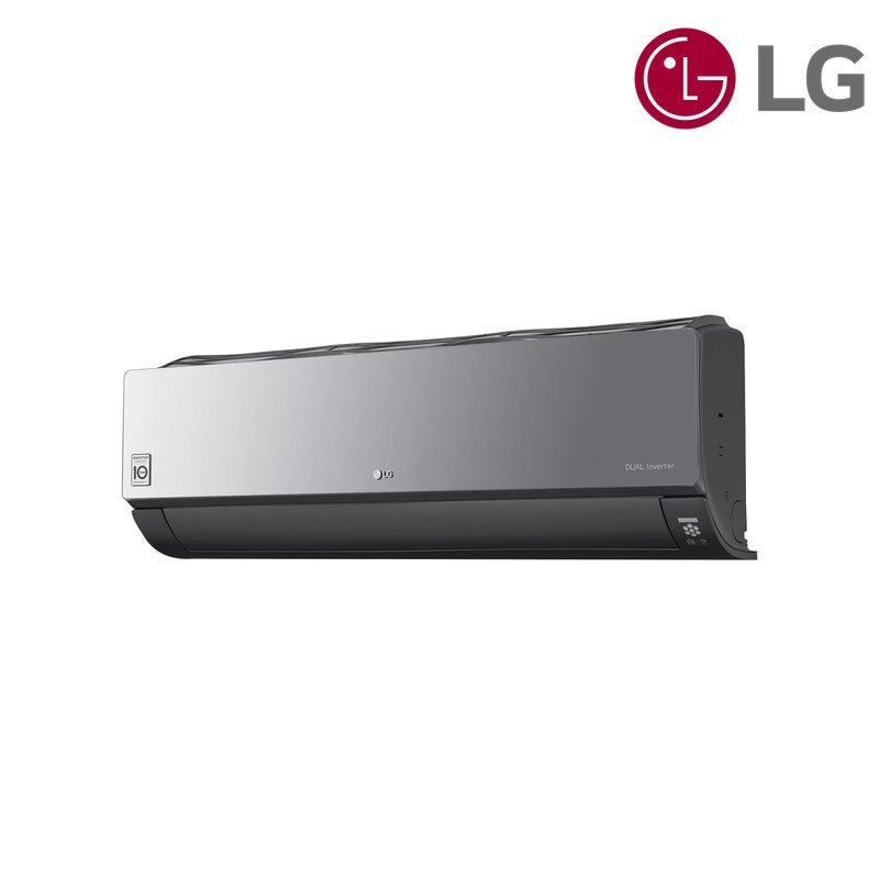 سبلت جداري LG ARTN19T4W 1.5 طن Inverter ArtCool - أسود زجاجي