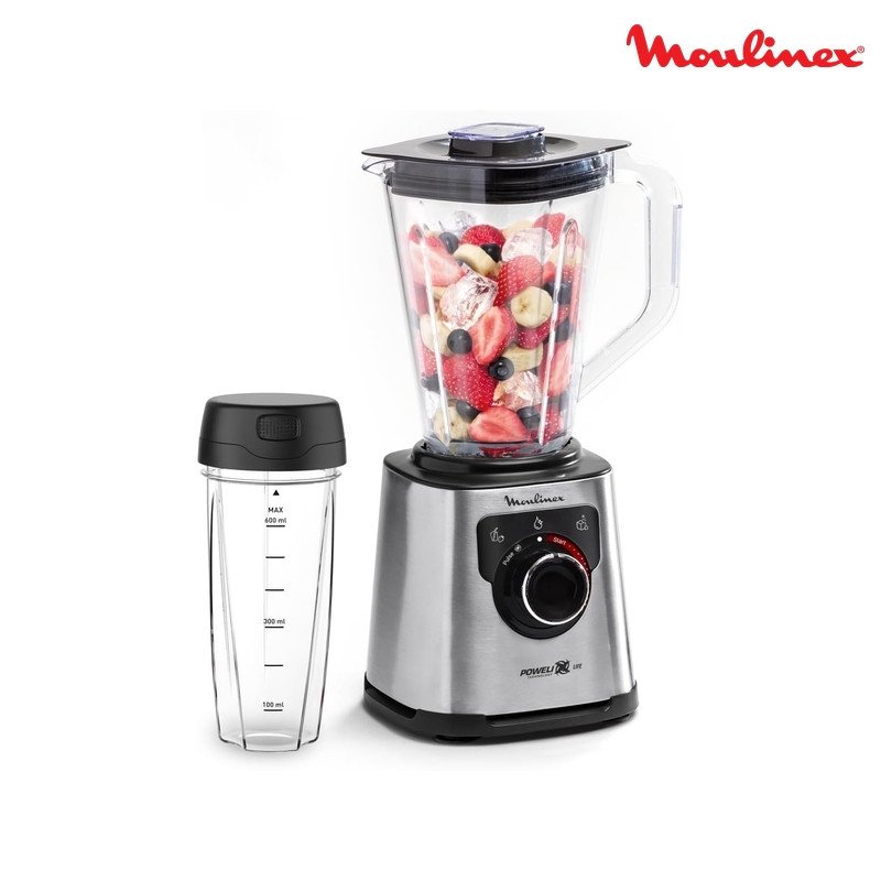 خلاط مولينكس Powelix Life سعة 2 لتر قوة 1200 واط - LM88HD27
