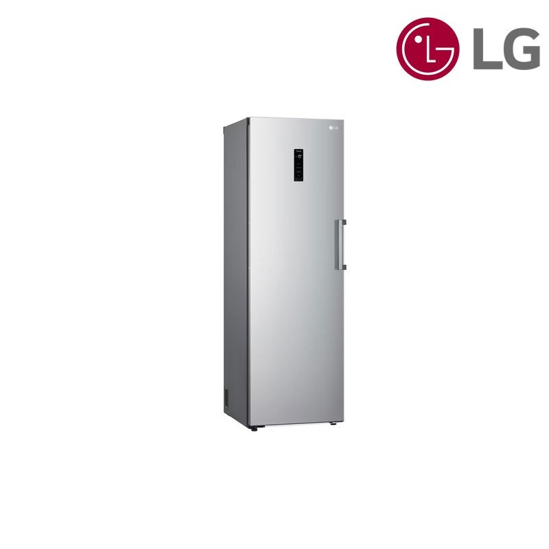 فريزر عمودي LG GC-B514ELFM 355 لتر Twin Freezer - فضي