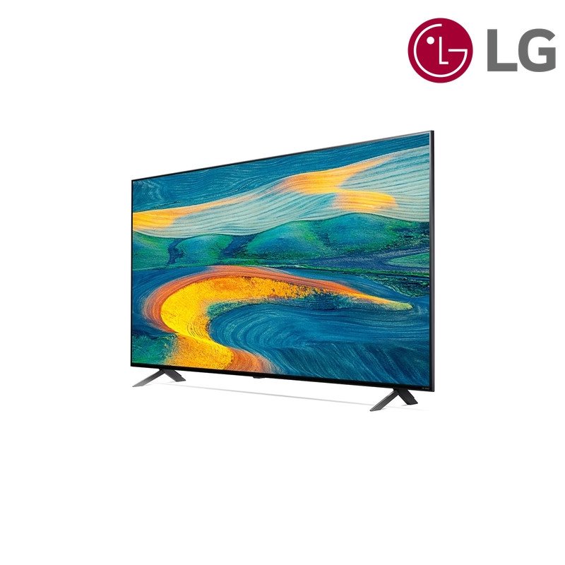 شاشة QNED LG 55QNED7S6QA 55 بوصة QNED 4K 2024 - أسود