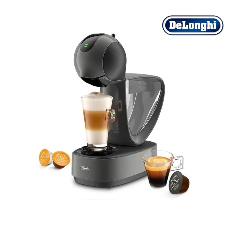 ماكينة كبسولات ديلونغي Dolce Gusto Infinissima - رمادي - EDG268.GY