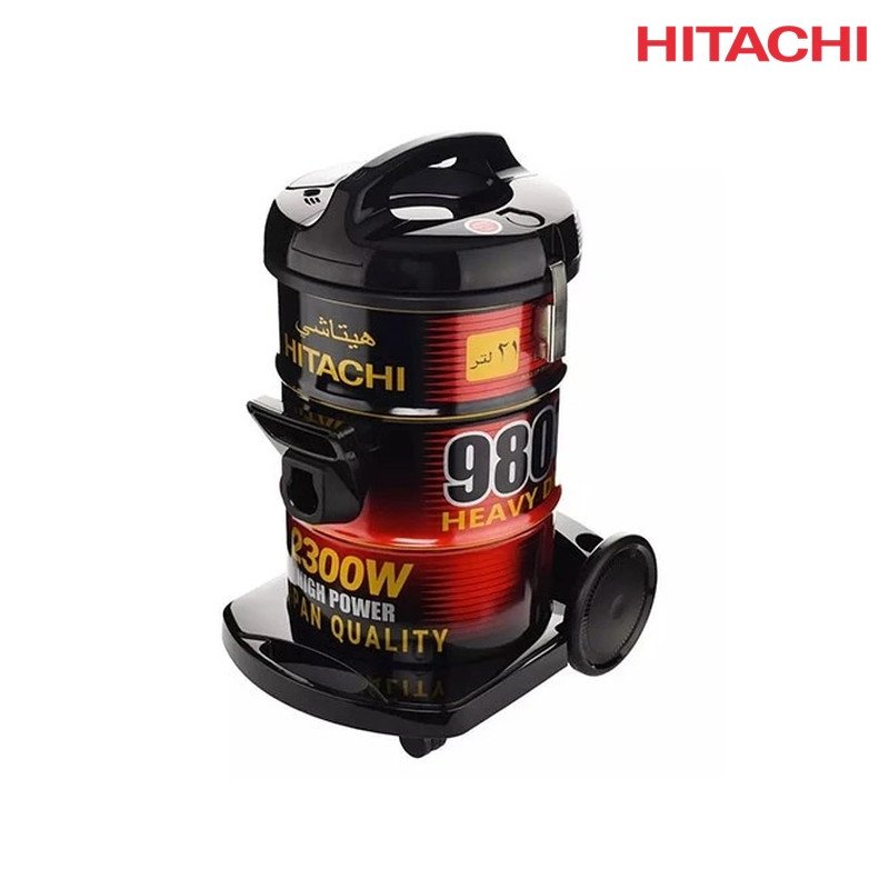 مكنسة هيتاشي برميل CV-980TJBKRGCM 2300 واط 21 لتر Aero Power Brush